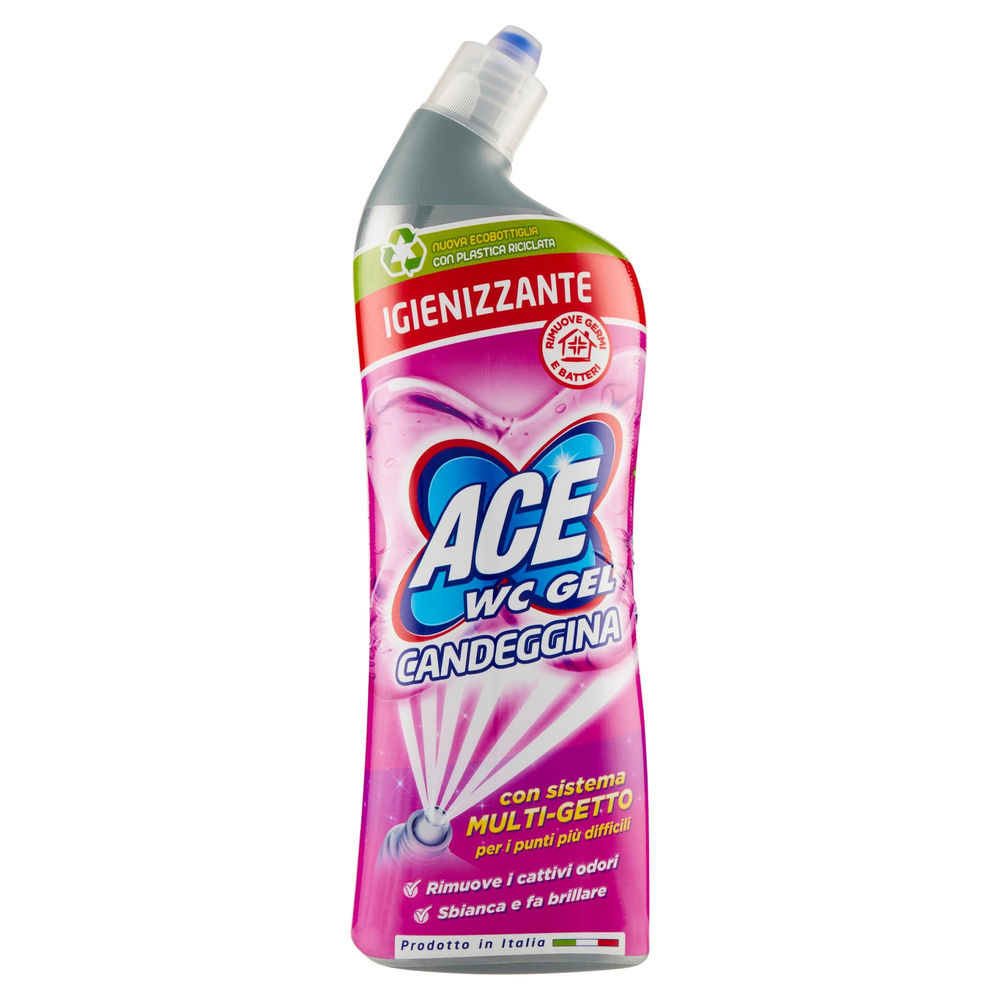 Ace wc gel con candeggina profumata ml 700