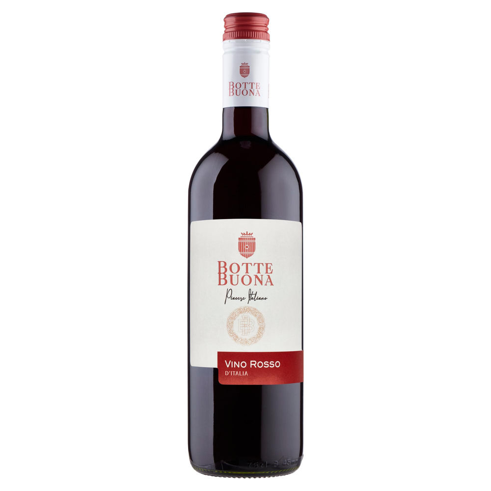 Rosso d'italia da tavola botte buona tappo stelvin caviro ml.750