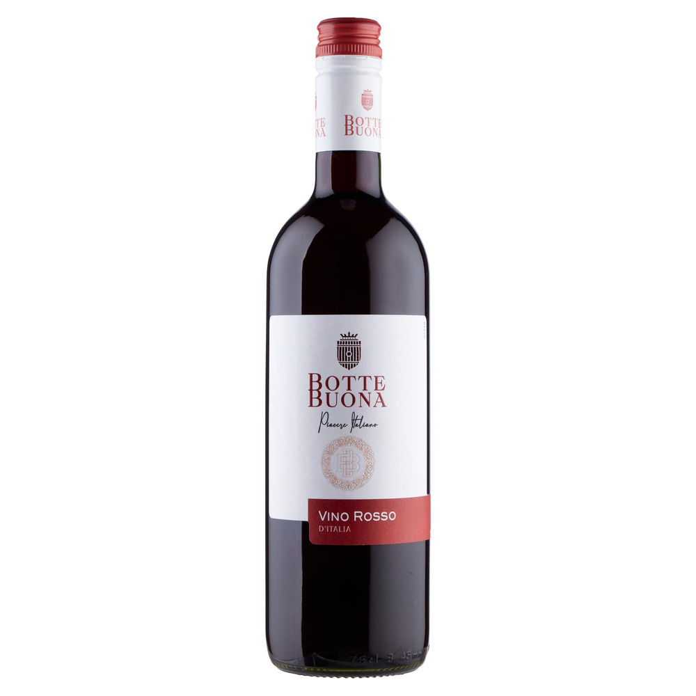 ROSSO D'ITALIA DA TAVOLA BOTTE BUONA TAPPO STELVIN CAVIRO ML.750 - 2