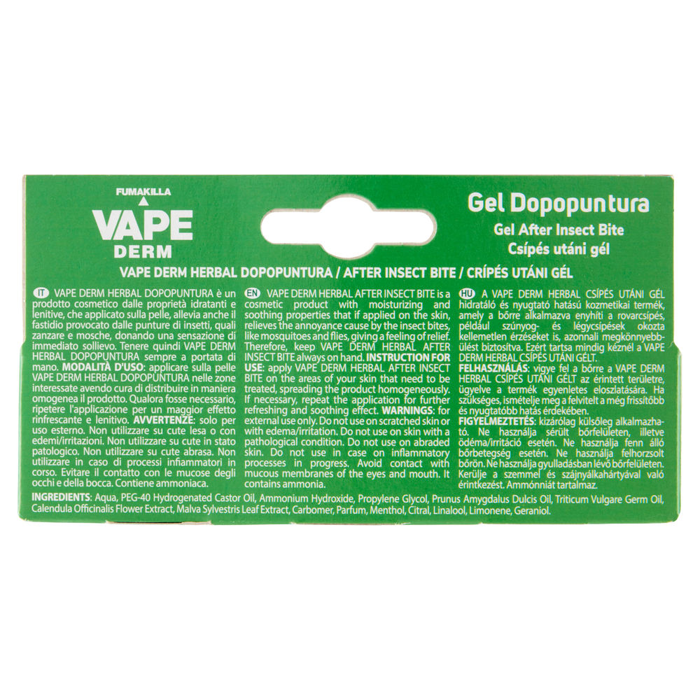 DOPOPUNTURA VAPE DERM HERBAL ML 10 - 1