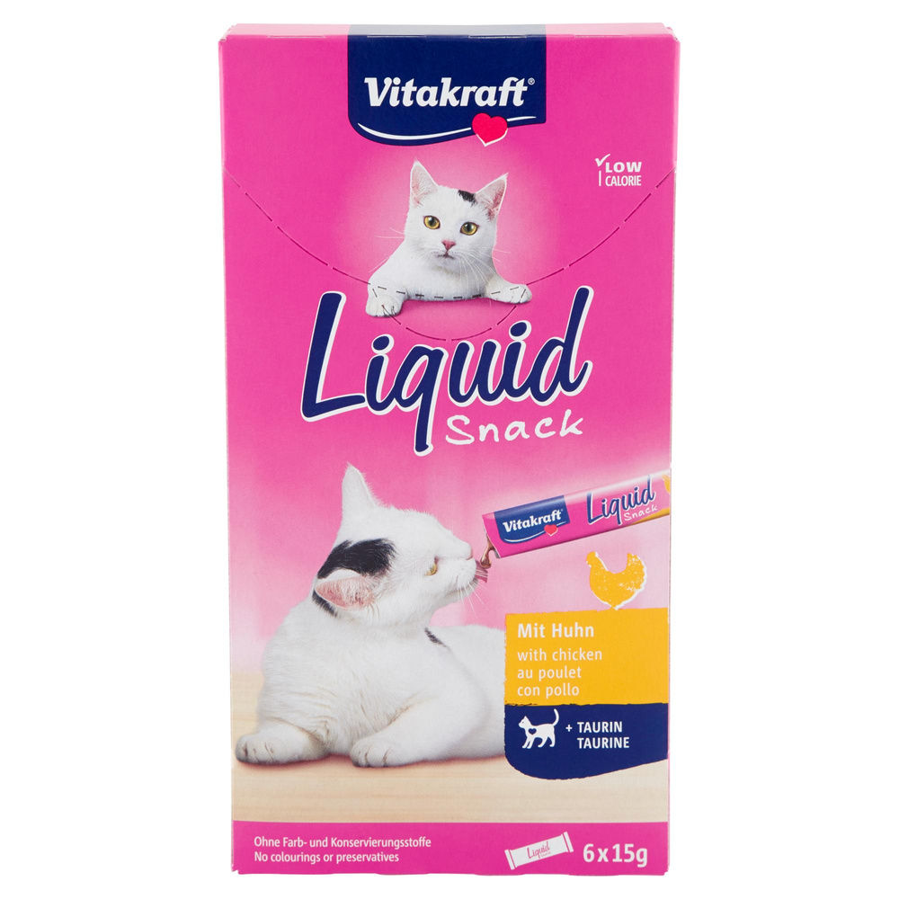 VITAKRAFT CAT LIQUID-SNACK CON TAURINA G 90 - 2