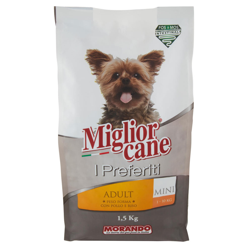 CROCCHETTE MIGLIORCANE I PREFERITI MINI PESO FORMA CON POLLO-RISO KG 1,5 - 6