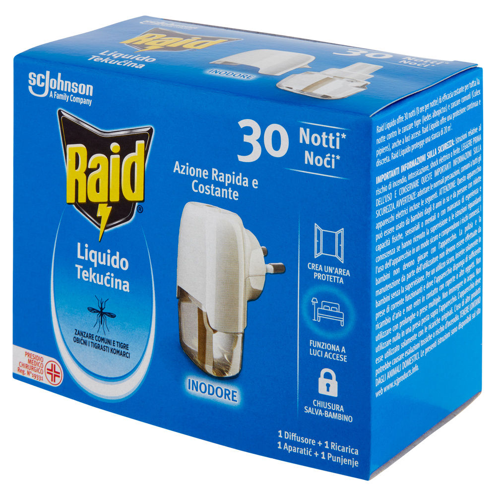 INSETTICIDA BASE LIQUIDO RAID+RICARICA 30 NOTTI - 7