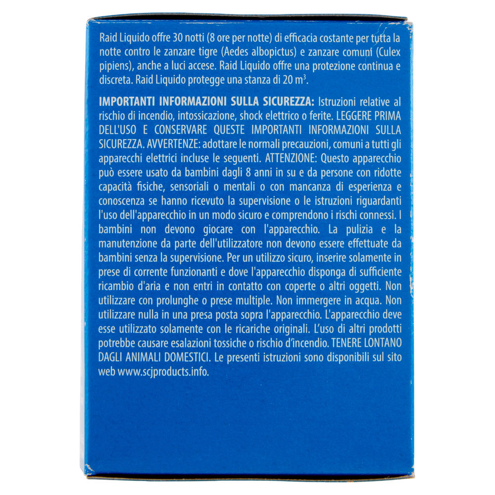 INSETTICIDA BASE LIQUIDO RAID+RICARICA 30 NOTTI - 8