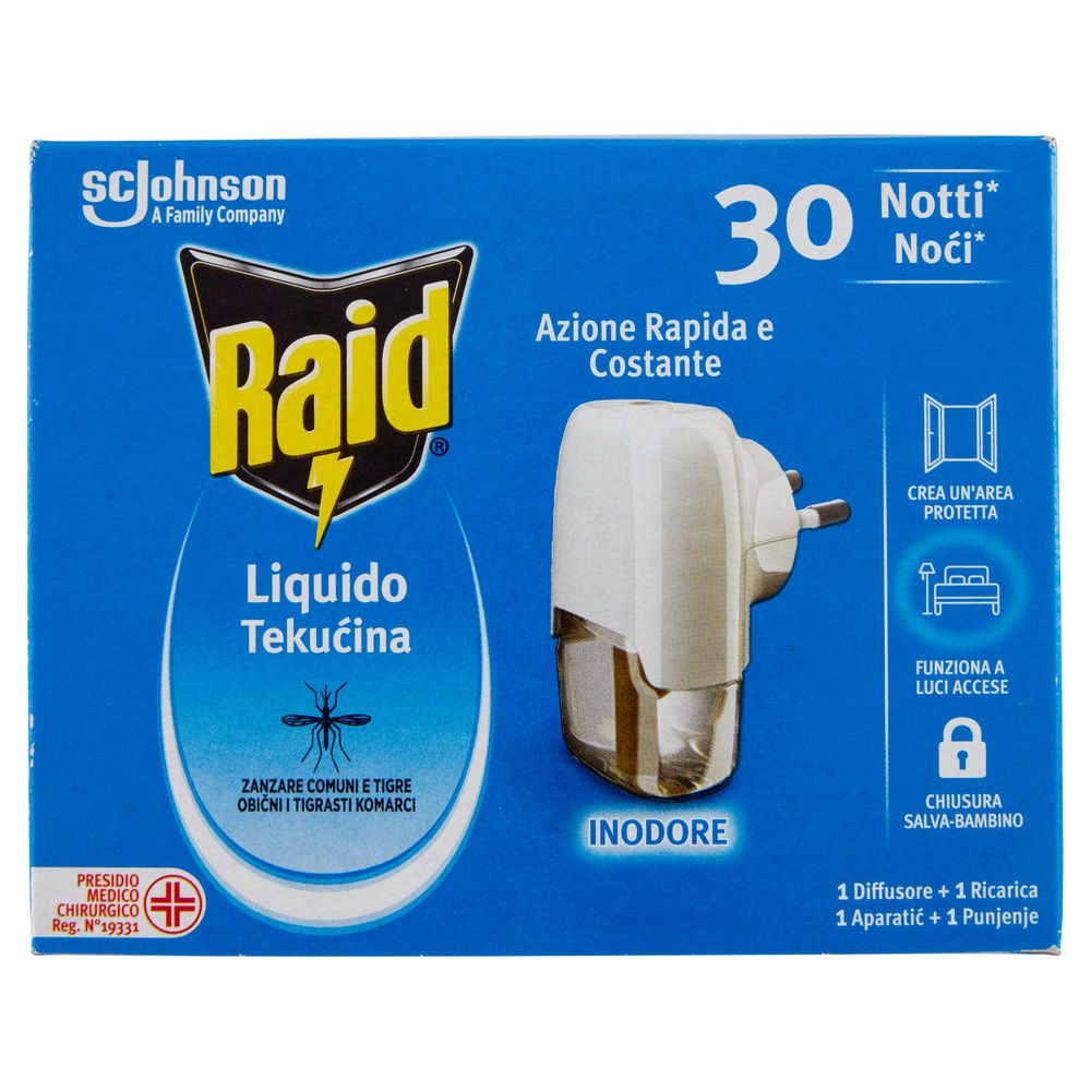 INSETTICIDA BASE LIQUIDO RAID+RICARICA 30 NOTTI - 3