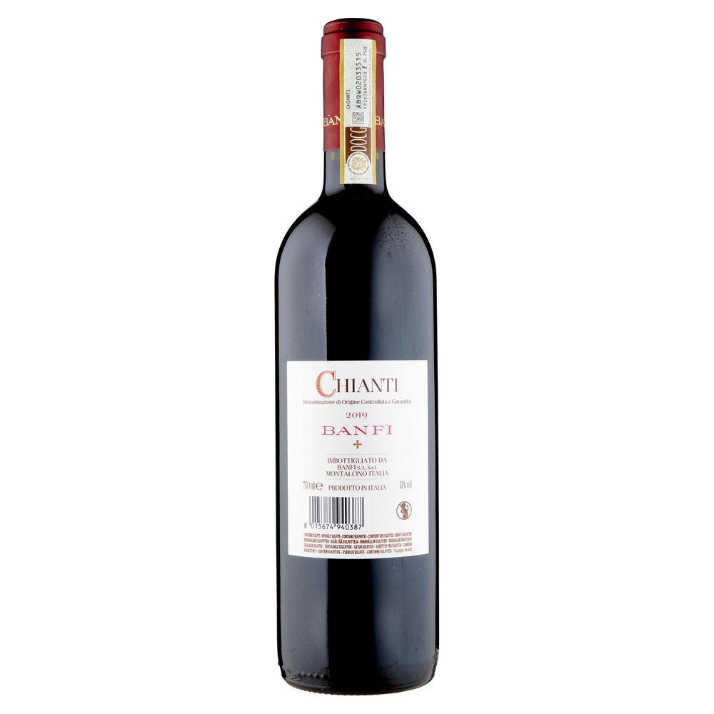 CHIANTI ANNATA DOCG BANFI ML 750 - 3