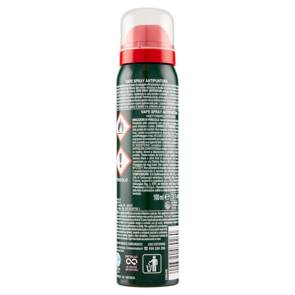 REPELLENTE SPRAY VAPE DERM SCUDO ATTIVO ML 100 - 1