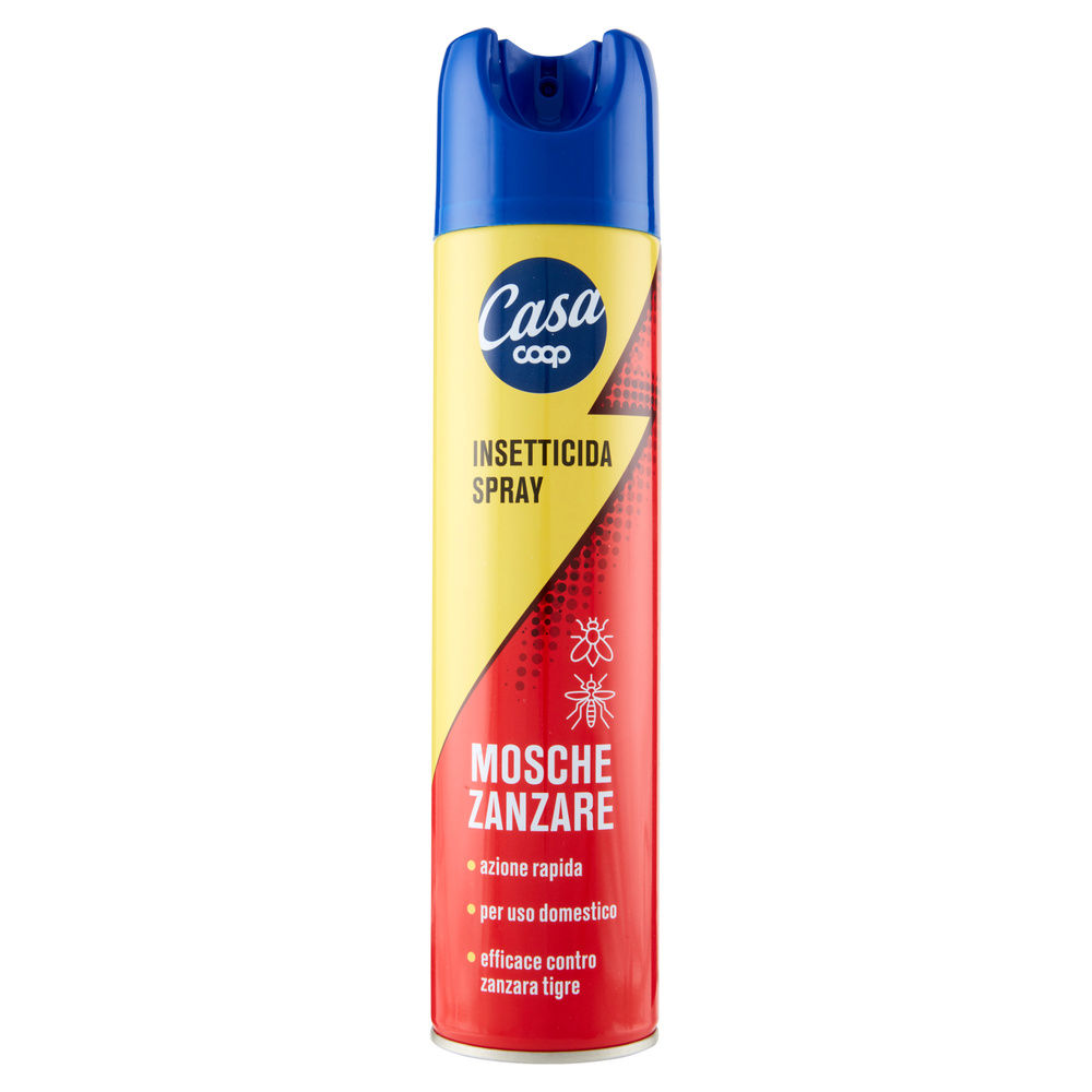 INSETTICIDA SPRAY COOP CASA MOSCHE E ZANZARE ML 400 - 6