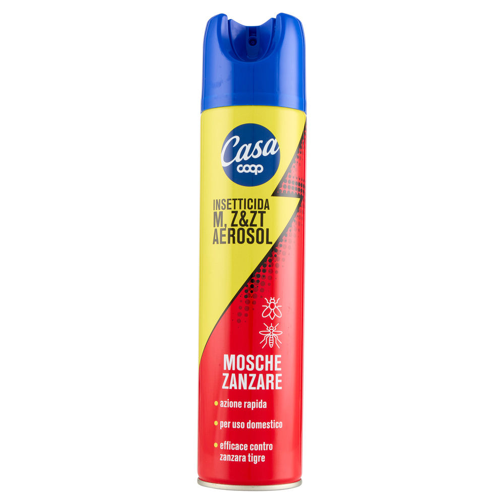 INSETTICIDA SPRAY COOP CASA MOSCHE E ZANZARE ML 400 - 10