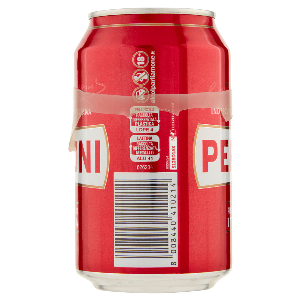 BIRRA PERONI 4,7 GRADI LATTINA CLUSTER ML 330 X 2 - 12