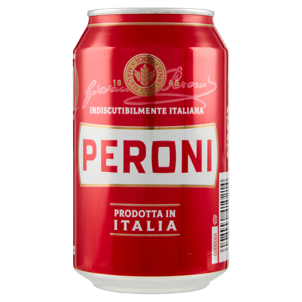 BIRRA PERONI 4,7 GRADI LATTINA CLUSTER ML 330 X 2 - 3