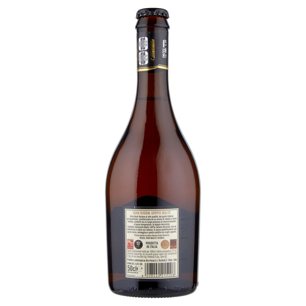 BIRRA PERONI GRAN RISERVA DOPPIO MALTO 6,6 GRADI BOTTIGLIA ML. 500 - 1