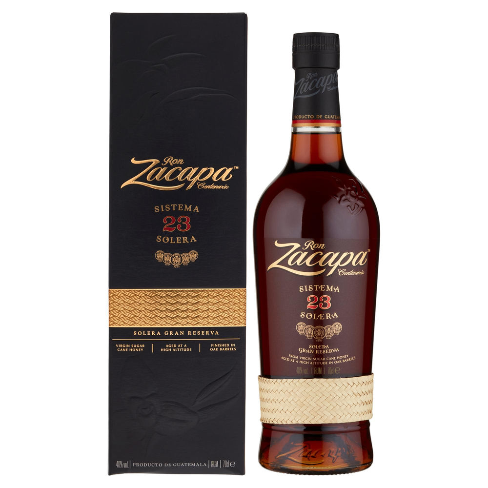 Rhum zacapa centenario 23 y.o. 40 gradi  astuccio ml 700