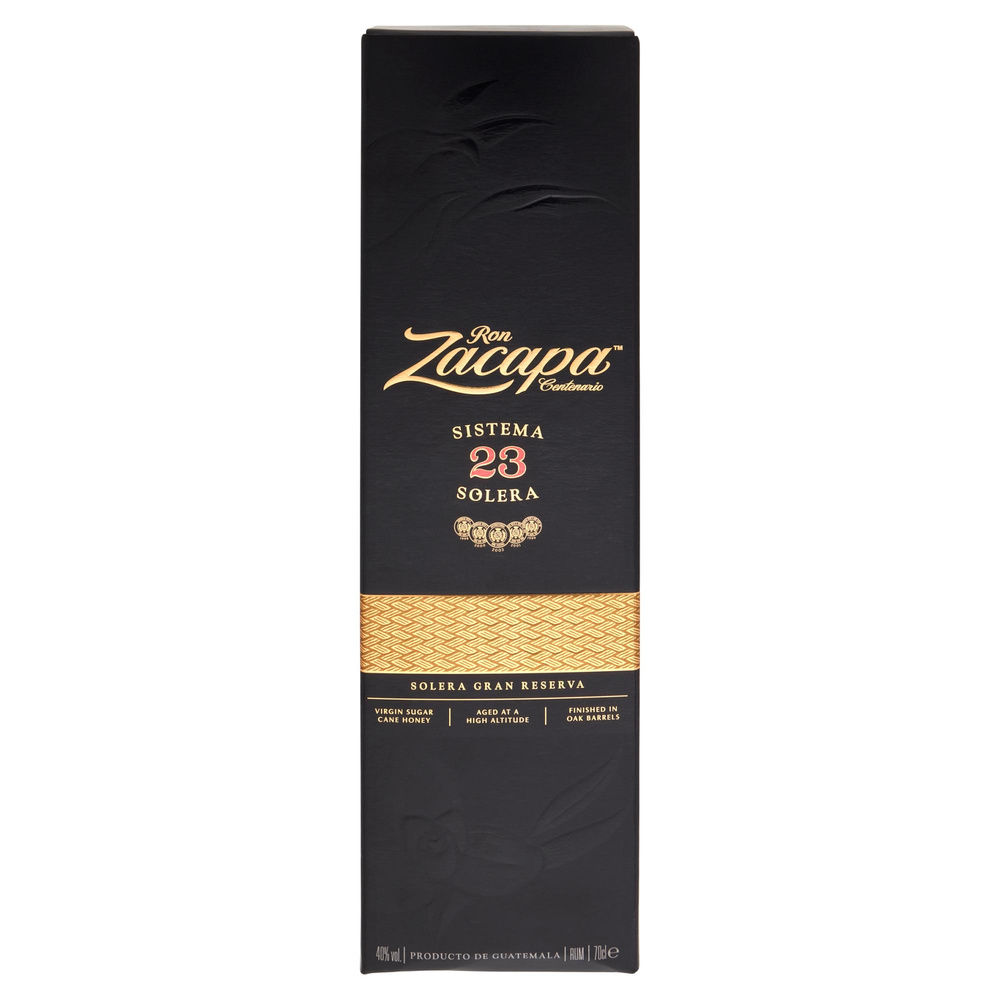 RHUM ZACAPA CENTENARIO 23 Y.O. 40 GRADI  ASTUCCIO ML 700 - 2