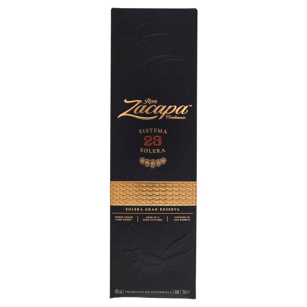 RHUM ZACAPA CENTENARIO 23 Y.O. 40 GRADI  ASTUCCIO ML 700 - 3