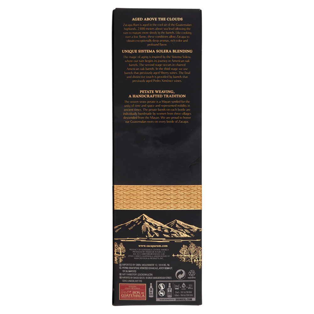 RHUM ZACAPA CENTENARIO 23 Y.O. 40 GRADI  ASTUCCIO ML 700 - 1