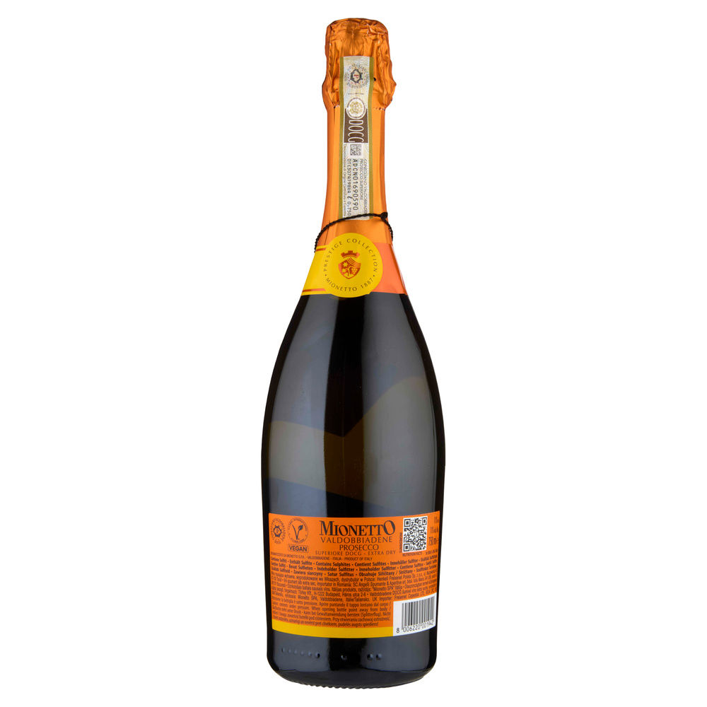 SPUMANTE PROSECCO VALDOBBIADENE DOCG PRESTIGE MIONETTO ML 750 - 1
