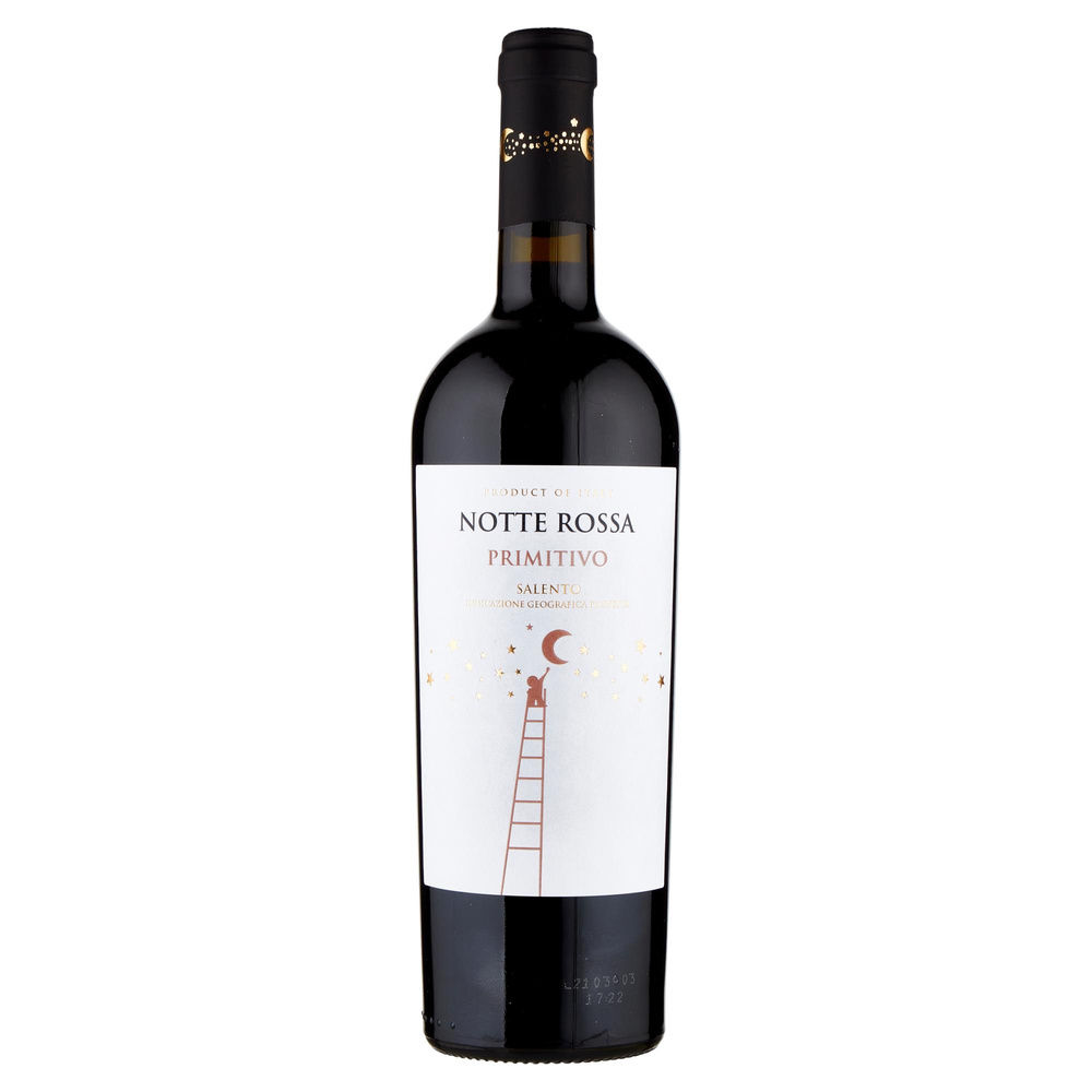 PRIMITIVO SALENTO IGP NOTTE ROSSA  ML.750 - 4