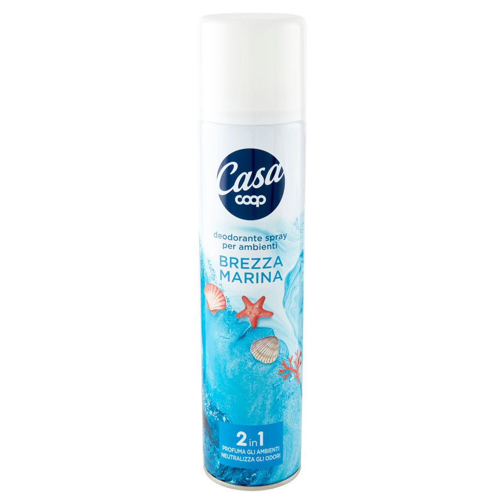 DEODORANTE SPRAY PER AMBIENTI COOP CASA BREZZA MARINA 300 ML - 7