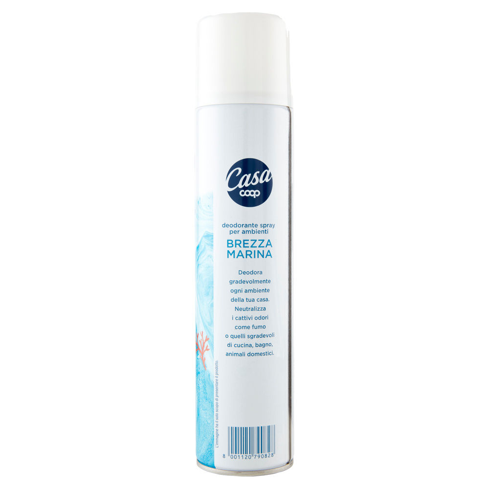 DEODORANTE SPRAY PER AMBIENTI COOP CASA BREZZA MARINA 300 ML - 4