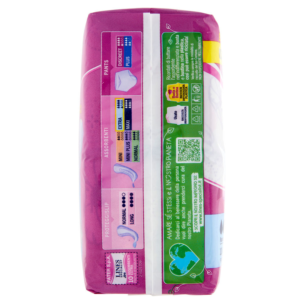 ASSORBENTI PER INCONTINENZA LINES SPECIALIST EXTRA PZ 10 - 3