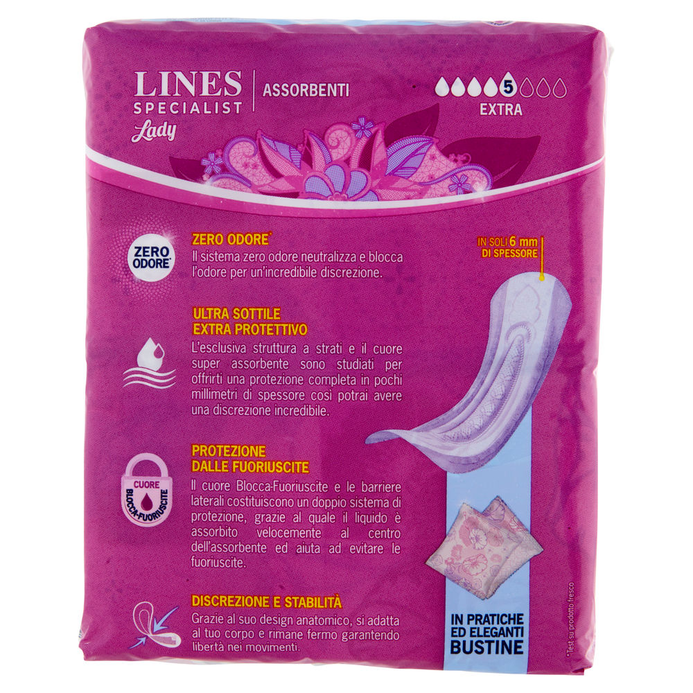 ASSORBENTI PER INCONTINENZA LINES SPECIALIST EXTRA PZ 10 - 1