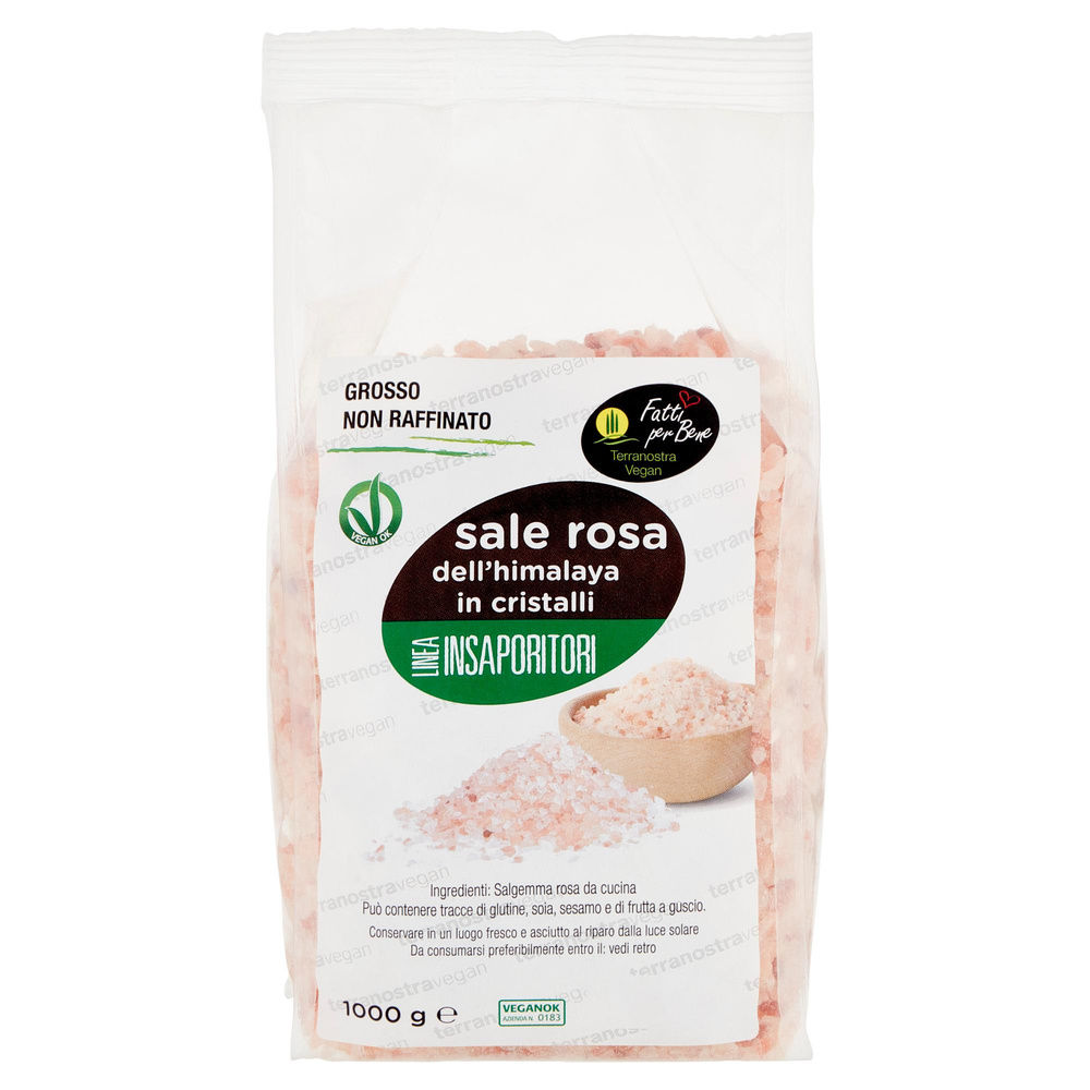 SALE ROSA GROSSO HIMALAYANO TERRA NOSTRA KG.1 - 2