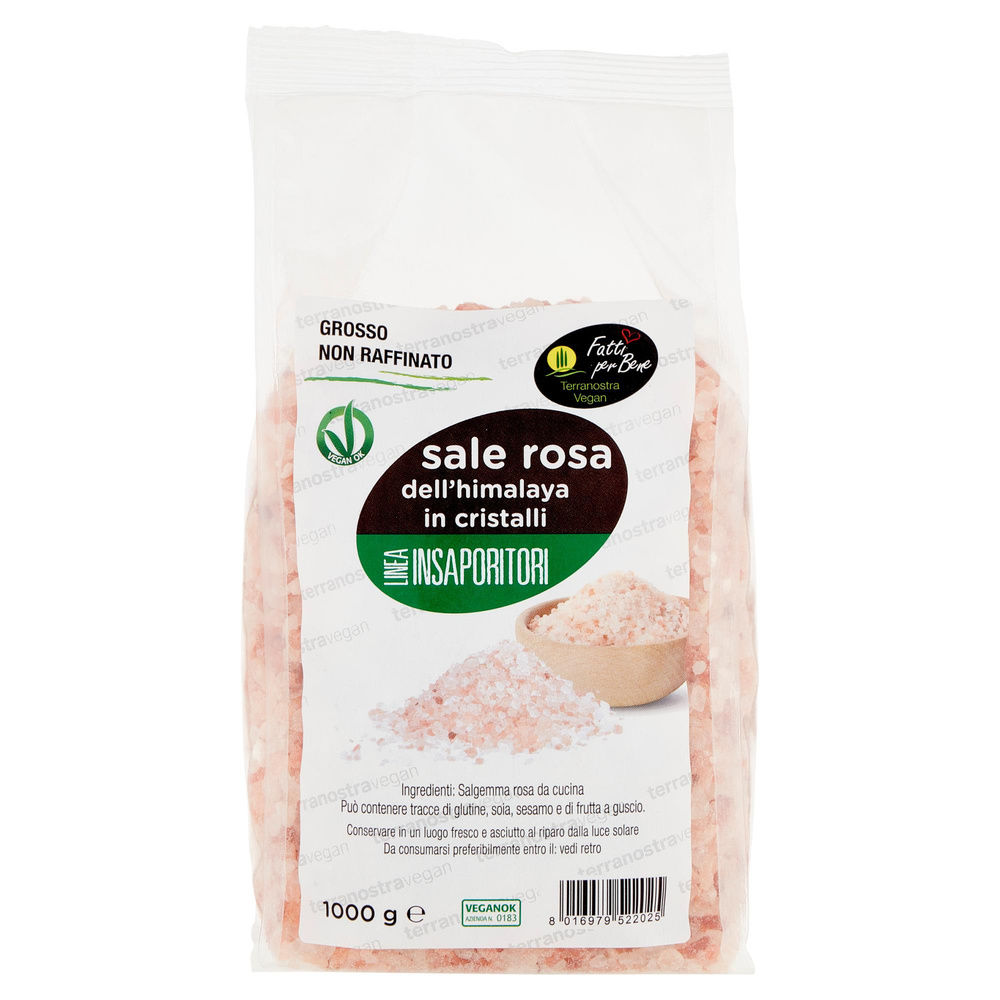 SALE ROSA GROSSO HIMALAYANO TERRA NOSTRA KG.1 - 3