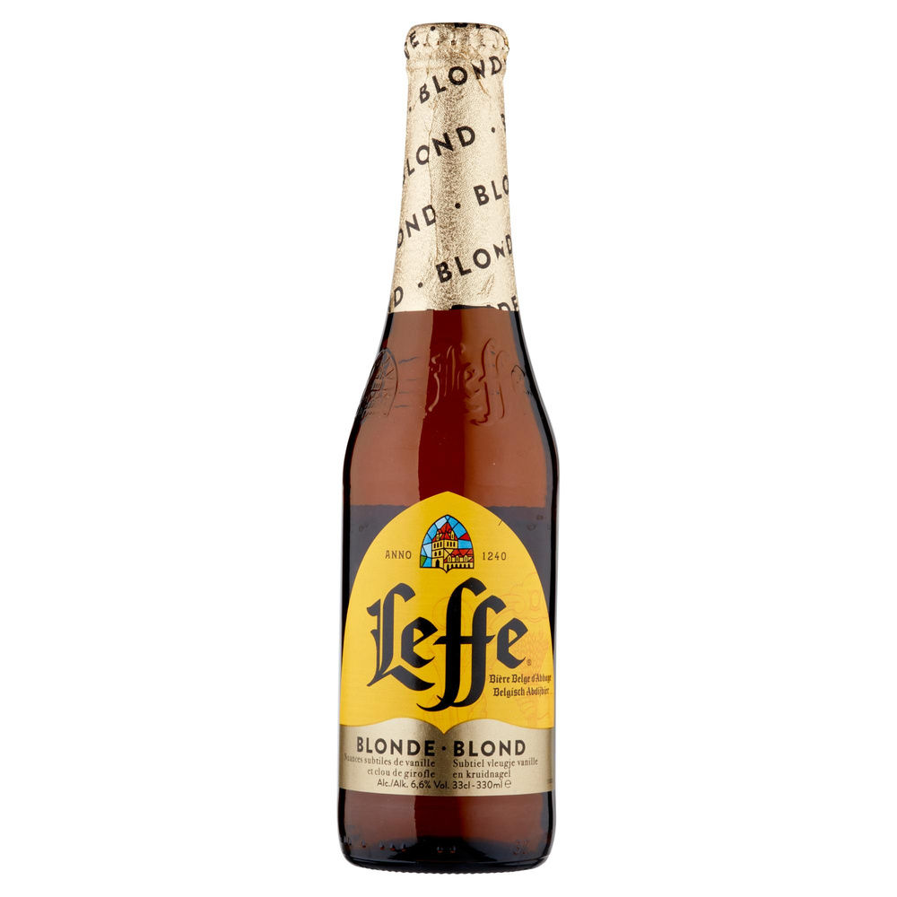 BIRRA LEFFE BLONDE 6,6 GRADI BOTTIGLIA ML 330 - 2