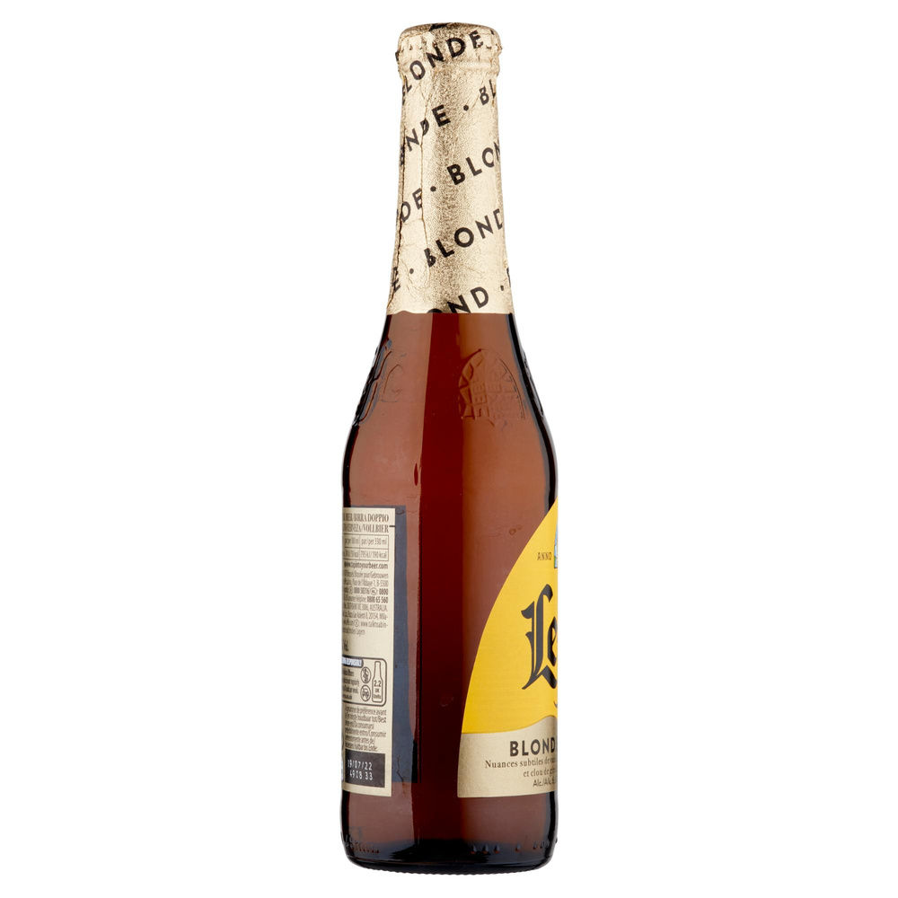 BIRRA LEFFE BLONDE 6,6 GRADI BOTTIGLIA ML 330 - 6