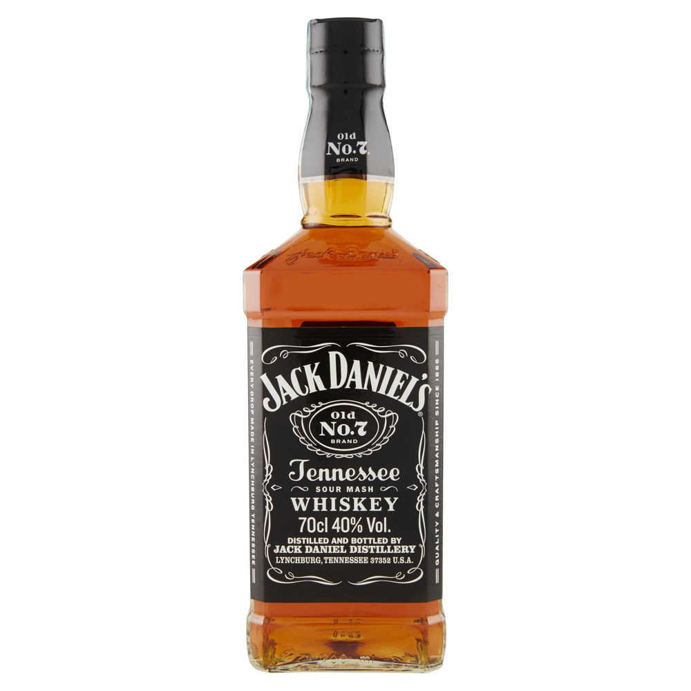 Whiskey jack daniel's 40 gradi bottiglia ml.700