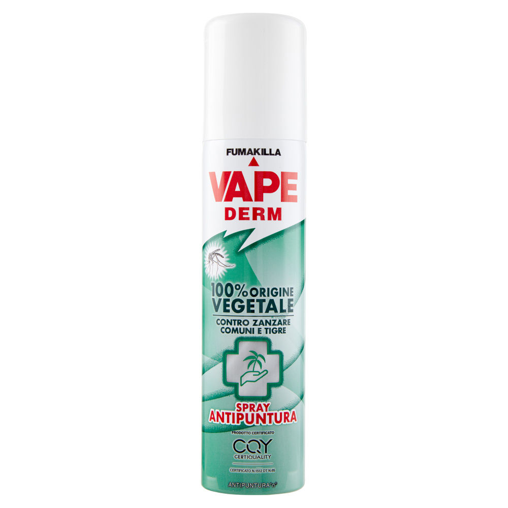 REPELLENTE SPRAY VAPE DERM 100% ORIGINE VEGETALE ML 75 - 2