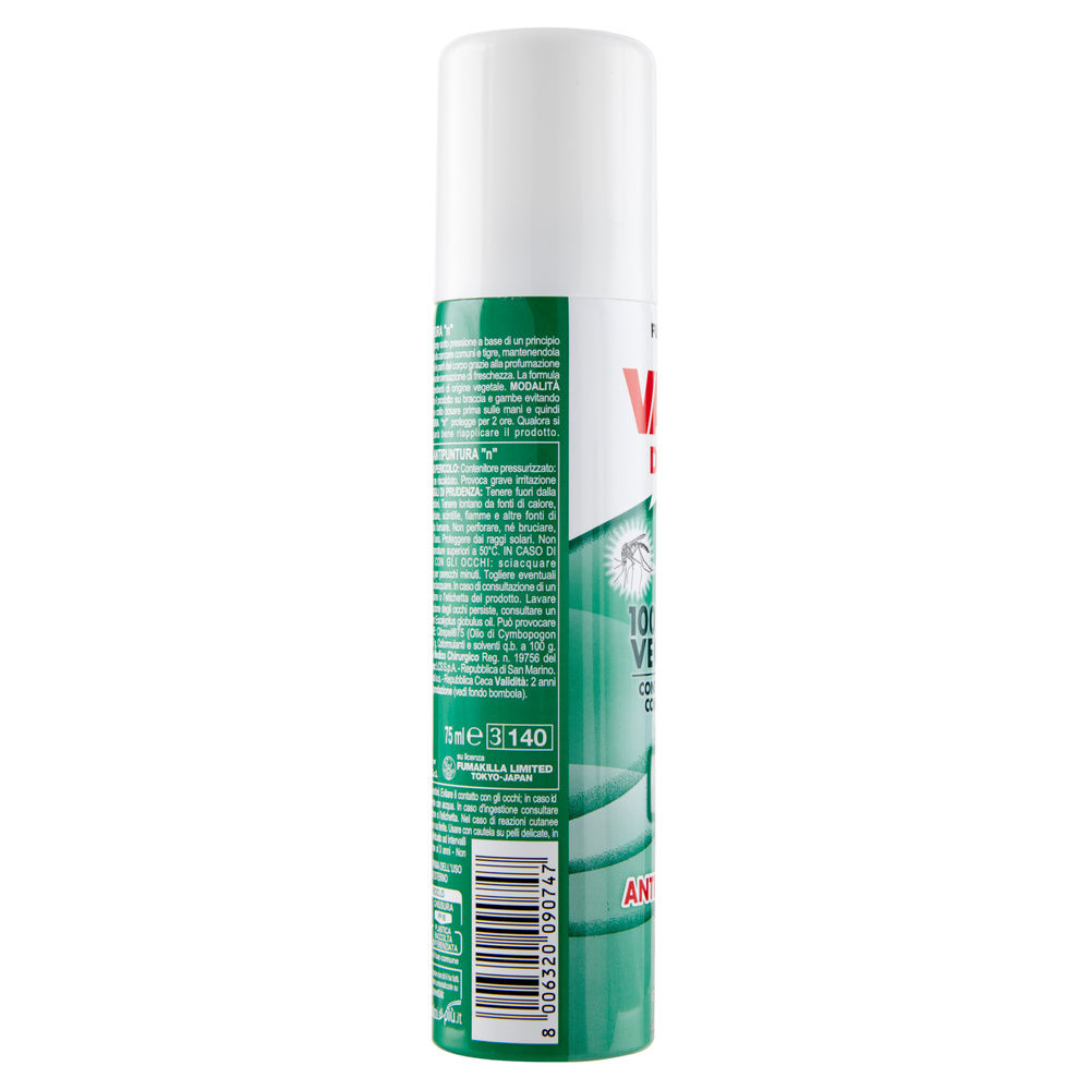 REPELLENTE SPRAY VAPE DERM 100% ORIGINE VEGETALE ML 75 - 3