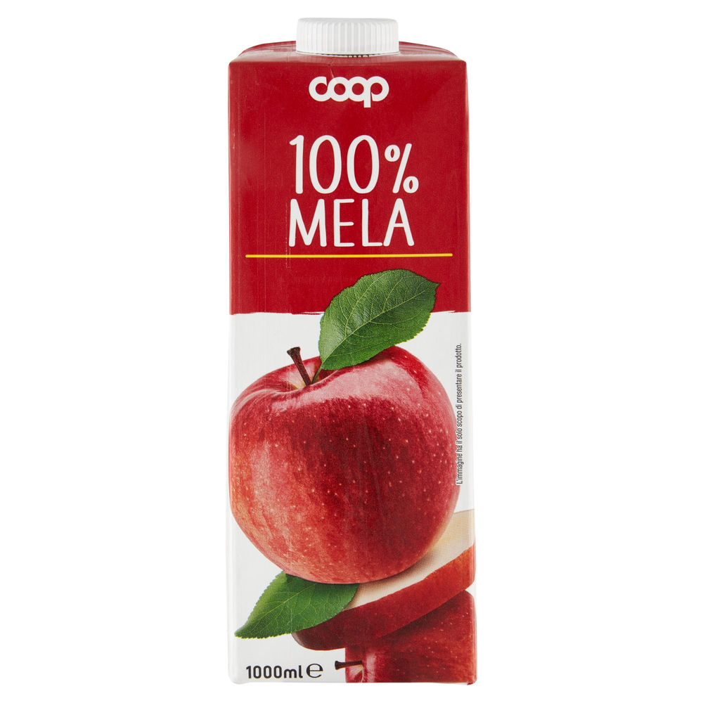 Succo 100% mela coop brick l 1