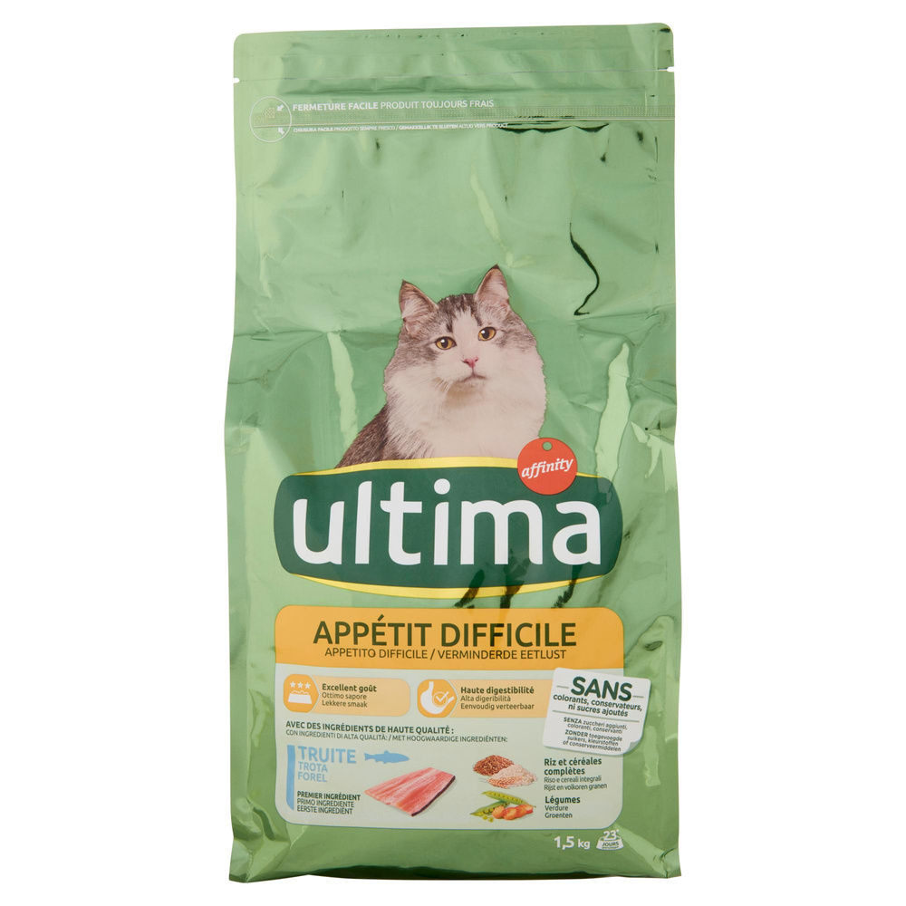 ULTIMA CAT APPETITO DIFFICILE SACCHETTO KG.1,5 - 5