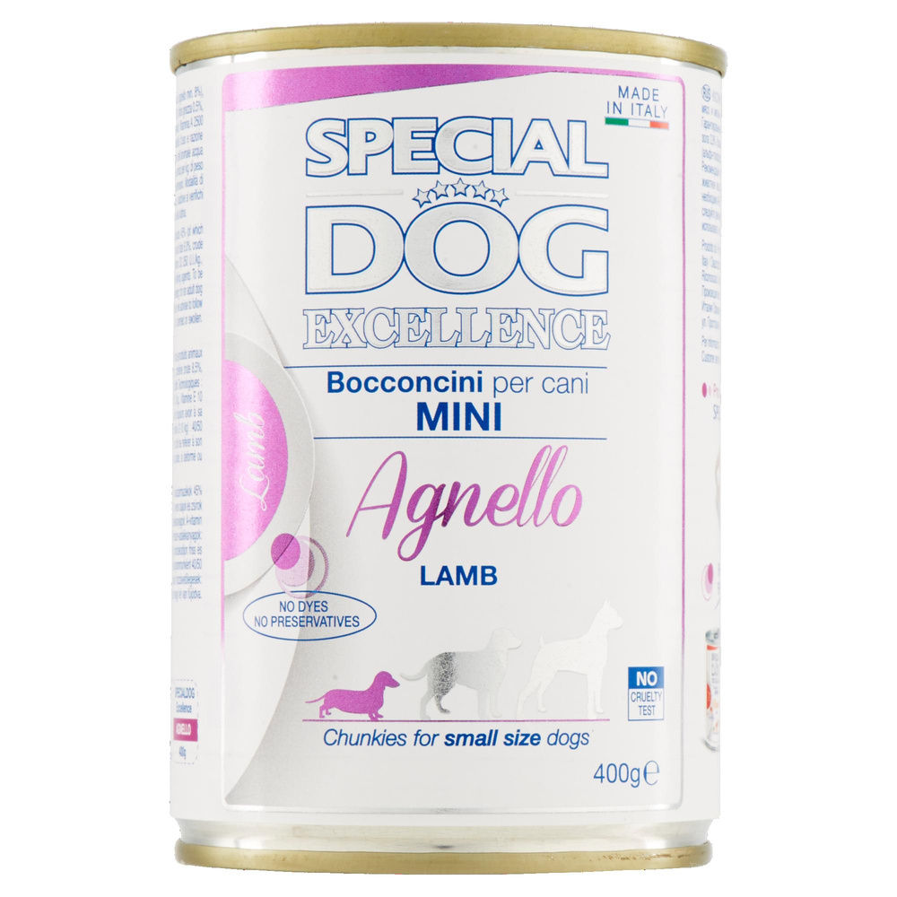 SPECIAL DOG EXCELLENCE BOCCONI MINI ADULT AGNELLO LATTINA G 400 - 3