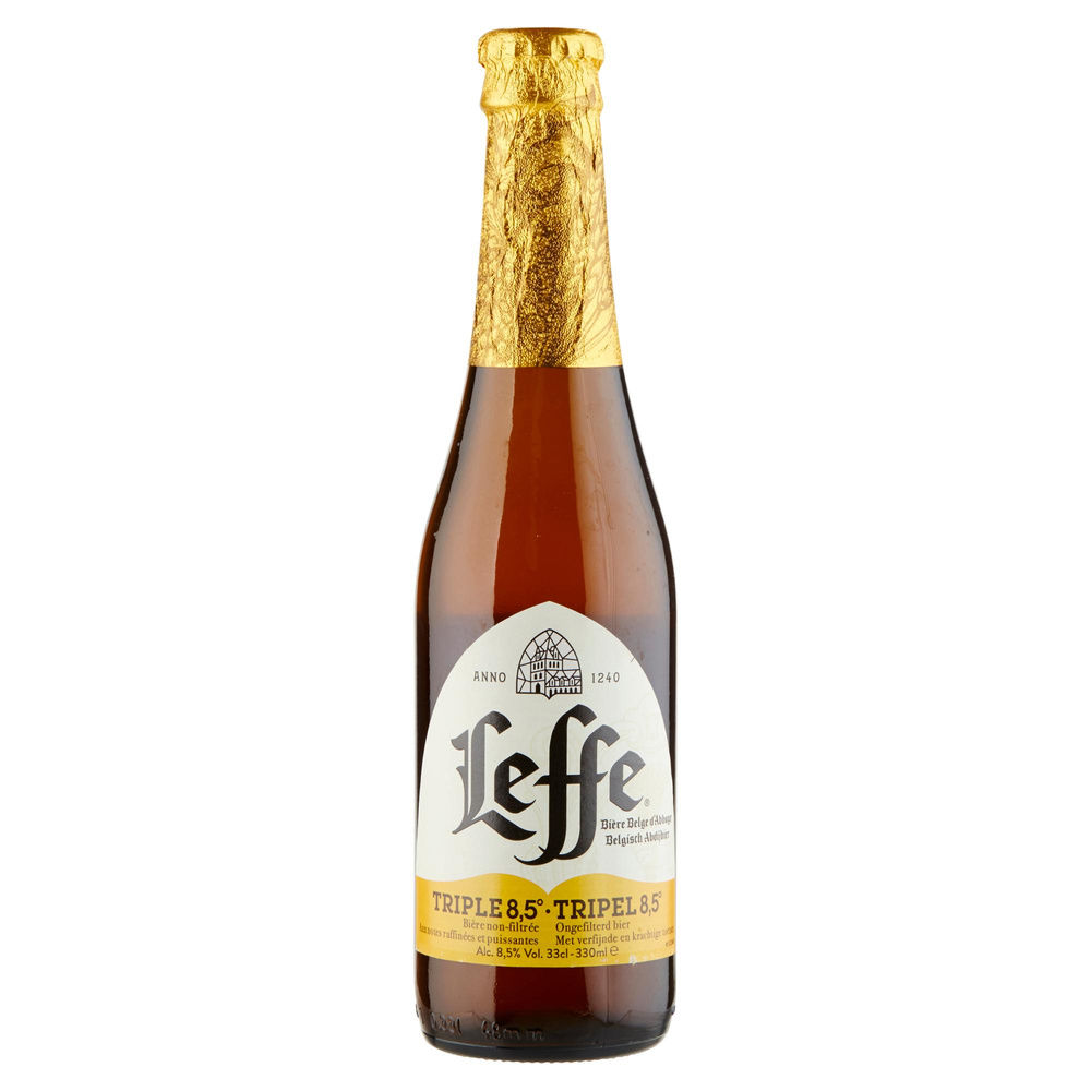 BIRRA LEFFE TRIPLE 8,5 GRADI BOTTIGLIA ML 330 - 5