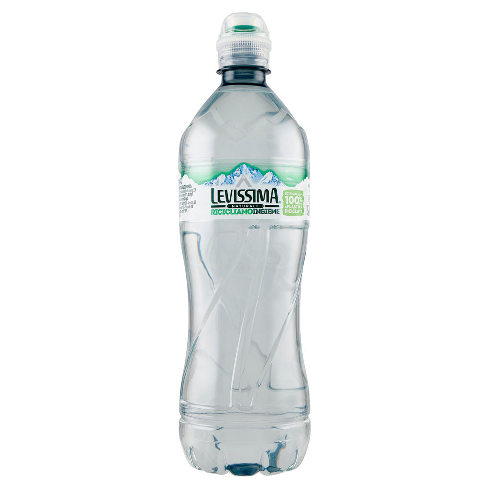 Acqua minerale la 75 naturale levissima pet ml 750