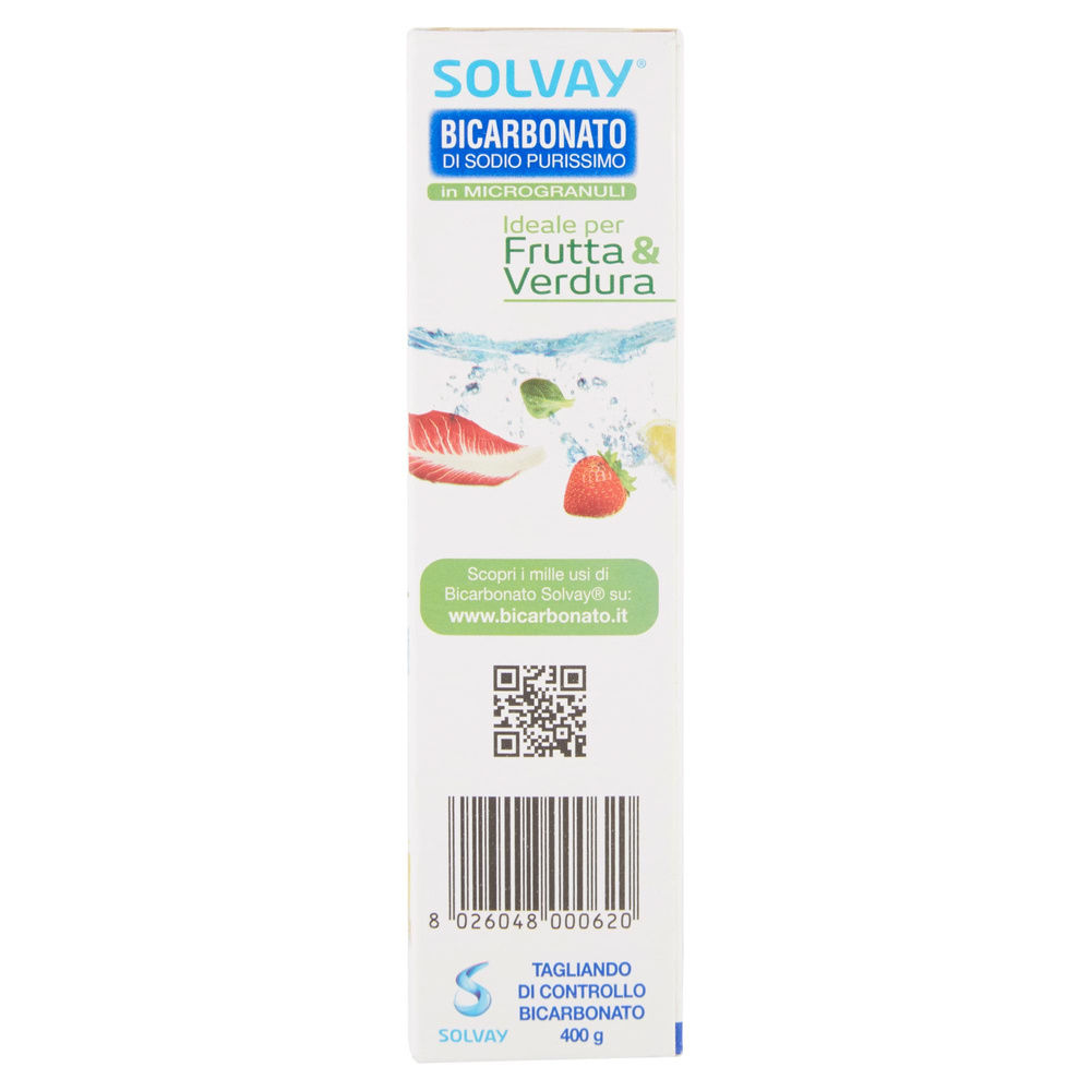 BICARBONATO MICROGRANULI SOLVAY SCATOLA G 400 - 7