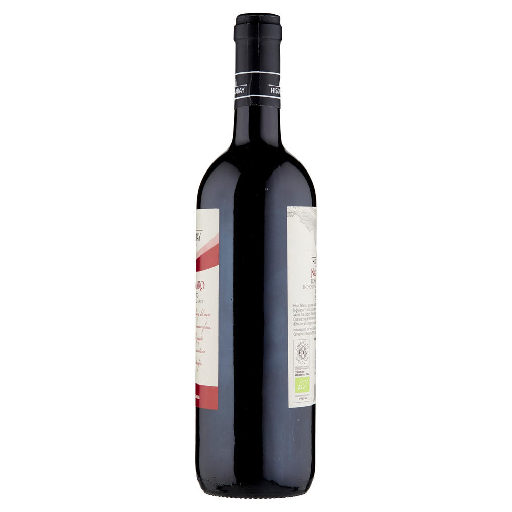 NEGRAMARO ROSSO HISOTELARAY IGT SALENTO BIO LIBERA TERRA ML 750 - 4