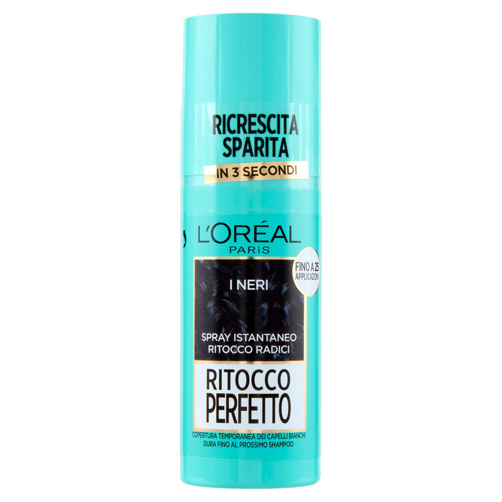 SPRAY ISTANTANEO L'OREAL RITOCCO PERFETTO 1 NERO PZ 1 - 0