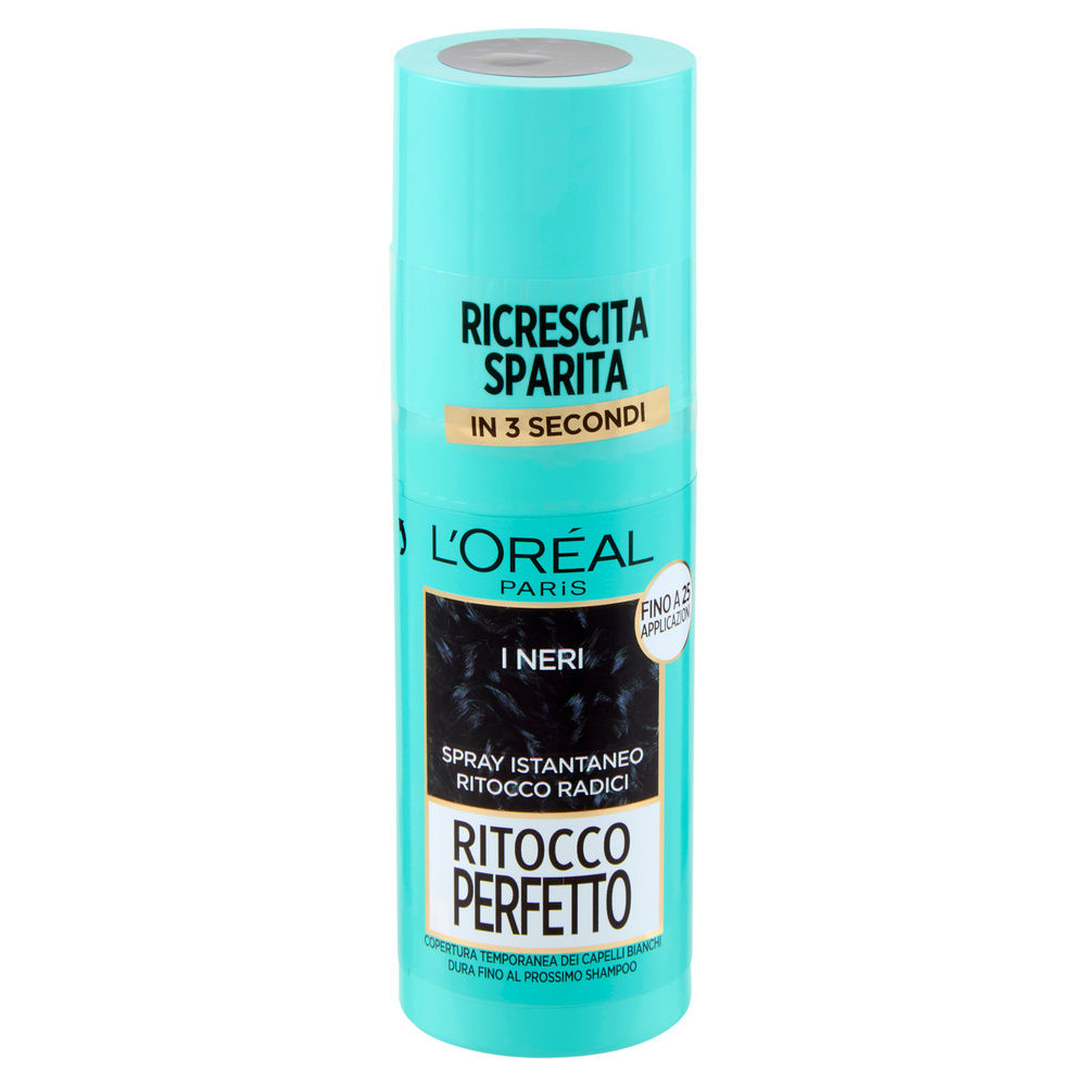 SPRAY ISTANTANEO L'OREAL RITOCCO PERFETTO 1 NERO PZ 1 - 7