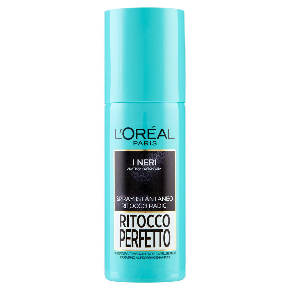 SPRAY ISTANTANEO L'OREAL RITOCCO PERFETTO 1 NERO PZ 1 - 2