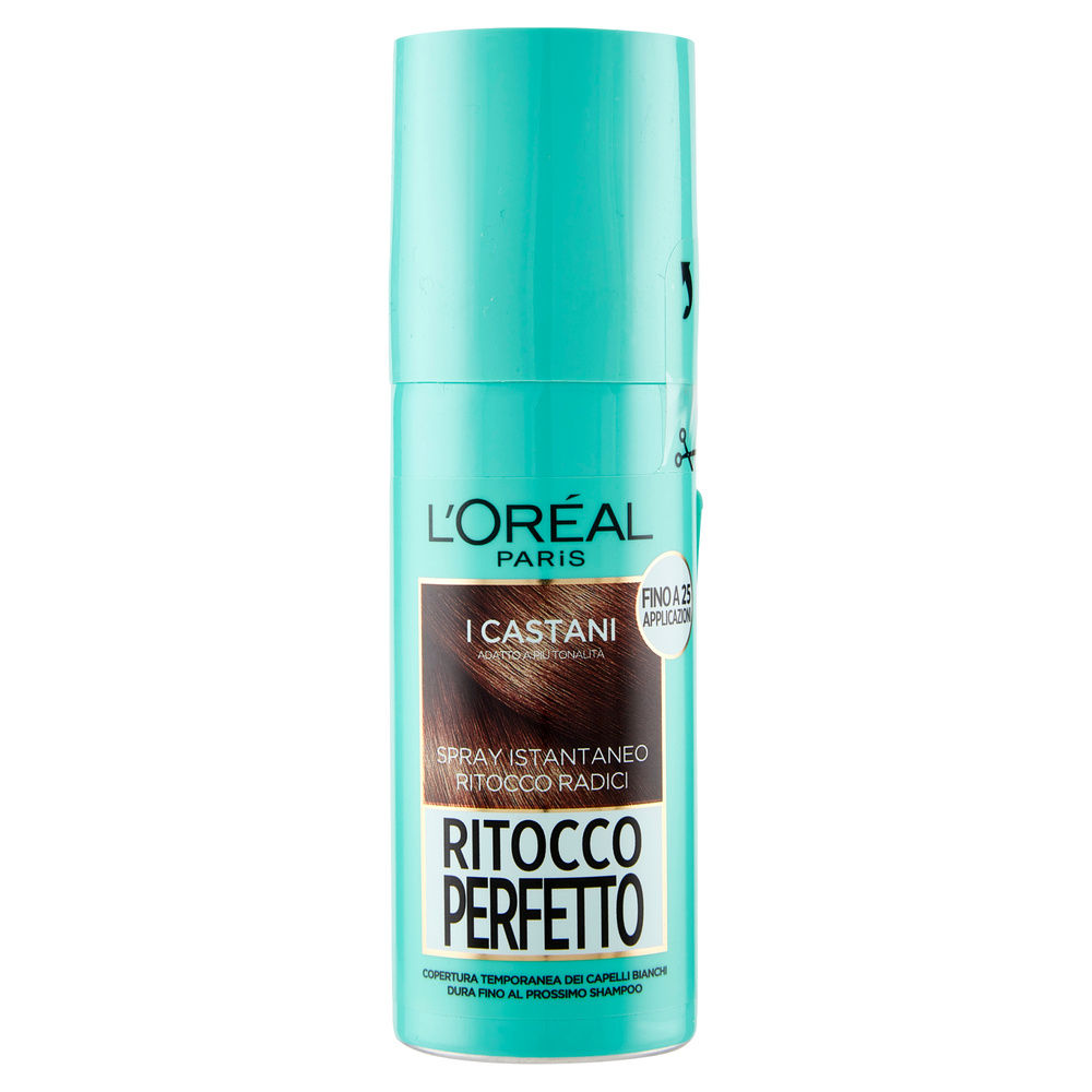 SPRAY ISTANTANEO L'OREAL RITOCCO PERFETTO 3 CASTANO PZ 1 - 2