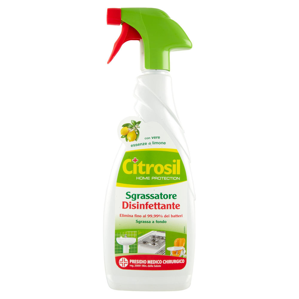 CITROSIL SGRASSATORE DISINFETTANTE LIMONE TRIGGER ML 650 - 2
