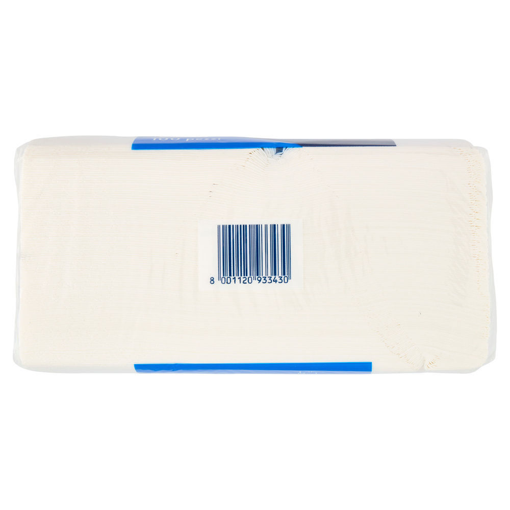 TOVAGLIOLI COOP 3 VELI BIANCO 40X40CM FSC PZ 100 - 37