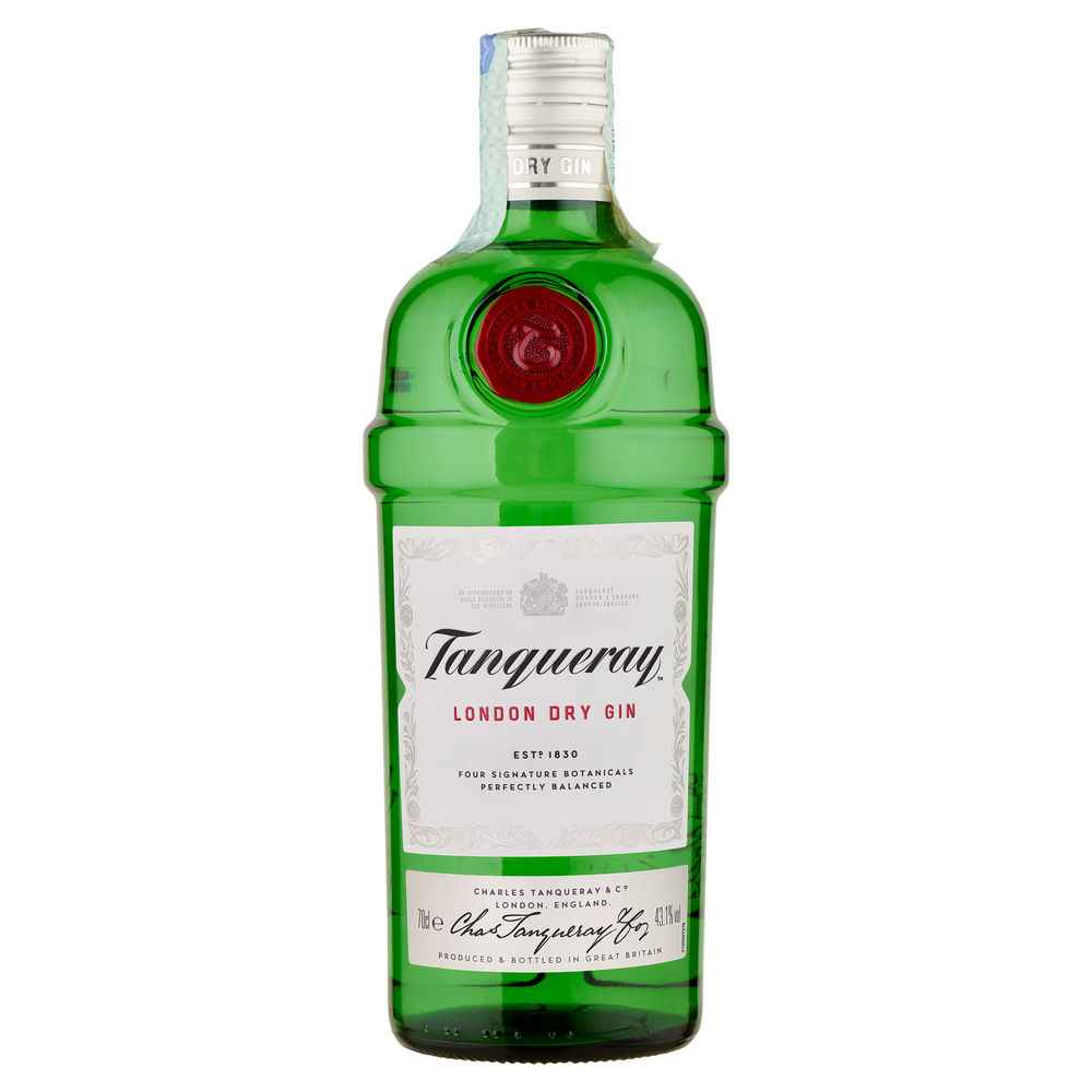 Gin tanqueray london dry 43,1 gradi bottiglia ml 700