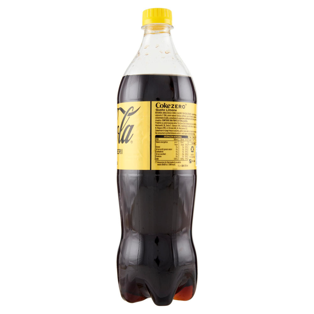 COCA COLA ZERO ZUCCHERI GUSTO LIMONE PET L 1 - 7
