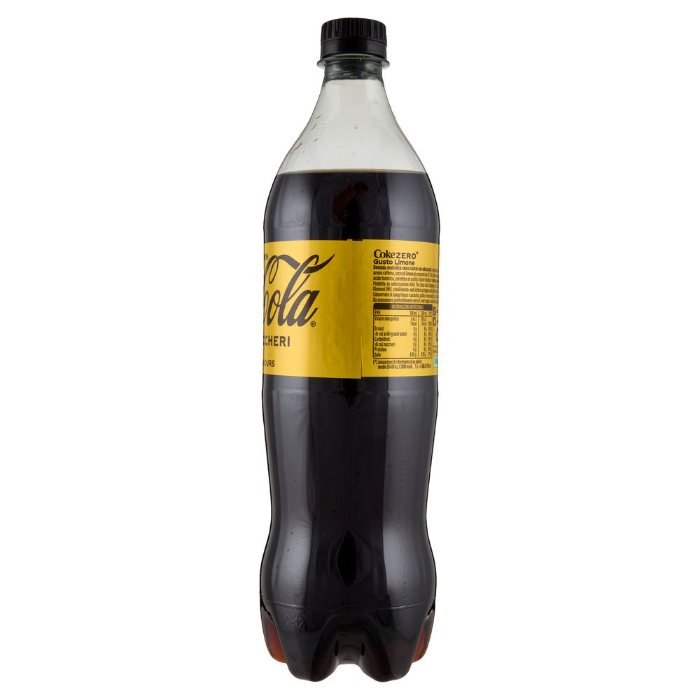 COCA COLA ZERO ZUCCHERI GUSTO LIMONE PET L 1 - 13