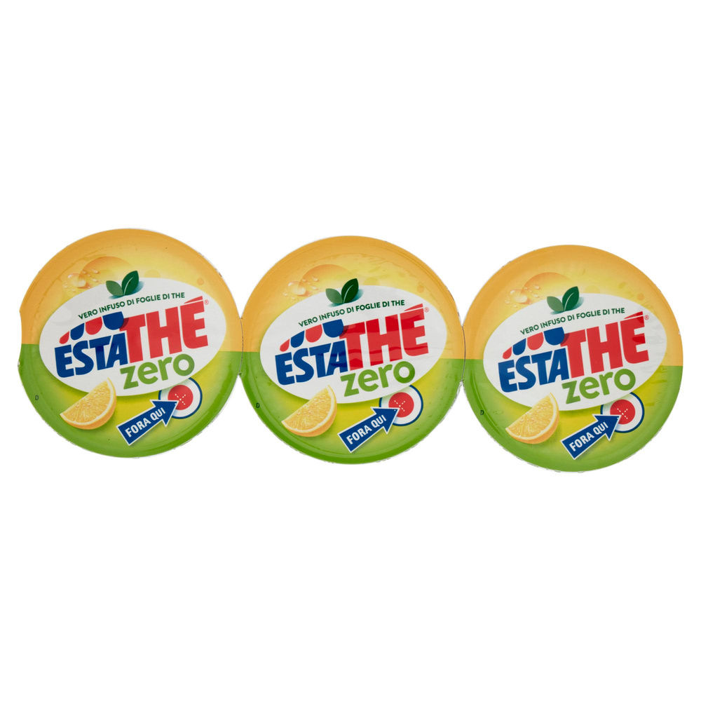 ESTATHE' LIMONE ZERO CLUSTER BICCHIERE ML 200X3 - 7